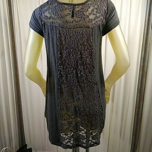 Beautiful plus size tunic tee by Splash